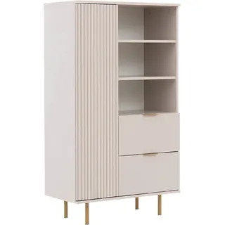 MOEBLINE Sideboard Bücherregal NUBIO 04 kaschmir