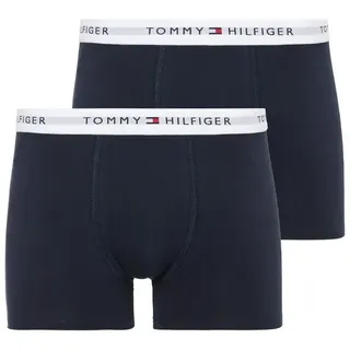 Tommy Hilfiger Underwear Trunk 2PK TRUNK (Packung, 2-St., 2er) mit Logo-Stretchbund blau 128/134