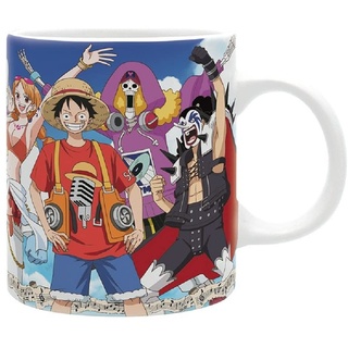 One Piece - Tasse - Luffy Ruffy - Kaffeebecher Concert - Strohhut Bande - Logo - Mug - Geschenkbox