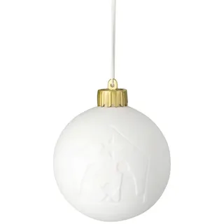 Räder LED-Leuchte LED-Lampe Weihnachtskugel aus Porzellan "Krippe" von räder design - We