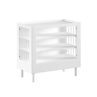 58 aufm Kessel WICKELREGAL Keeley Buche Weiß Holz Babyregal Komfort Stabil Modern | Gr.: onesize