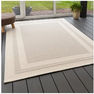 Steffensmeier Bergen Outdoor-Teppich 200 x 200 cm Grau