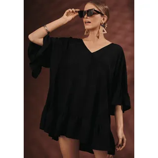 Rosa Faia Strandkleid Schwarz OneSize