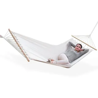 DEMA Hängematte Hängeliege Hängesitz Stabhängematte Bis 120 Kg Gartenliege 200x100cm