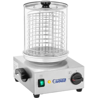Royal Catering Hot-Dog-Maker 800 W bis zu 40 Würstchen - Hot Dog Maschine Royal Catering