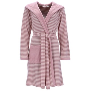 Esprit Bademantel Striped Hoody rosa XS