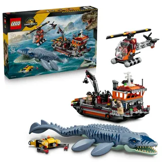 LEGO Jurassic World Mosasaurier-Angriff auf das Boot 77983