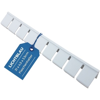 Lichtblau Flaschenhalter Kühlschrank 791396 I 30,8 x 3,8 x 3,5 cm I Bosch Kühlschrank Ersatzteile für Flaschenablage I Flaschenkamm für Flaschenfach passend für Logixx Exclusiv Extraklasse