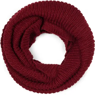 Stylebreaker Strick Loop Schal in Dunkelrot | Gr.: onesize