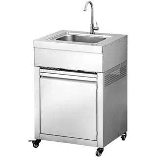 Grandhall Elite G4 Spülbecken Gasgrill Grillküche Outdoorküche
