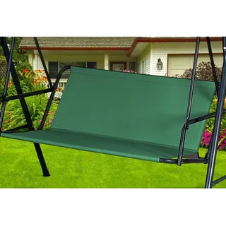 Hollywoodschaukel Sitzfläche Ersatz, Hollywoodschaukel Sitzbezug, Ersatz-Schaukel Sitzbezug für Hollywoodschaukel, Stoff für Hollywoodschaukel Sitzfläche 600D-Oxford-Gewebe (138*50*50cm,Grün)