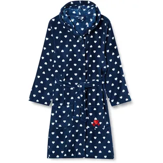 Playshoes Fleece-Bademantel Herzchen, 158/164