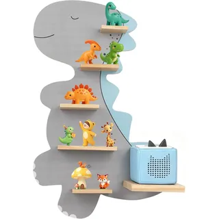 Magnetisches Regal Für Tonie, Wandregal Für Toniebox/tonie  Aufbewahrung Mit Dinosaurier-motiv – Wandhalterung Für All Dein Tonie-zubehör – Zubehör Für Toniebox 1 Und 2