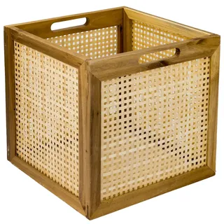 HMF Aufbewahrungskorb 32 x 34 x 32 cm 3-tlg. braun