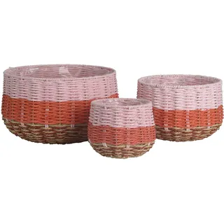 Pflanztopf (DH 31x18 cm) - pink - DH 31x18 cm