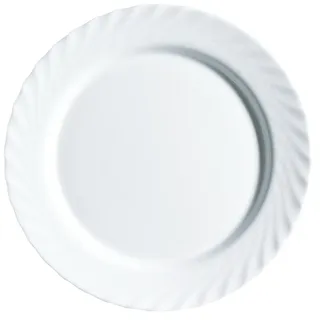 Arcoroc Trianon flach, 27.3cm, Opal, weiß, 6 Stück