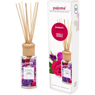 pajoma Raumduft Made in Germany, 1er Pack (1 x 100 ml) in Geschenkverpackung (Roses & Berries)