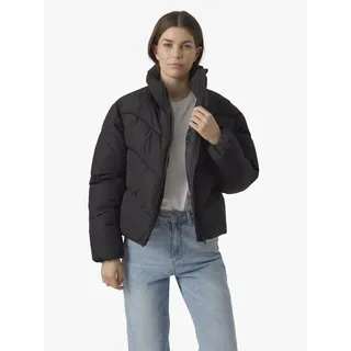 VERO MODA Damen-Jacke für die Übergangszeit, WAVE, L - Schwarz - L