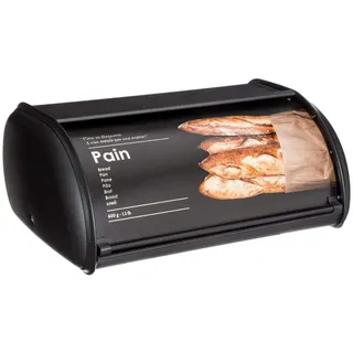 SECRET DE GOURMET Brotdose, Schwarz, 36x24x15 cm