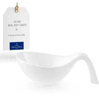 Villeroy & Boch Flow Schale oval Weiß 600 ml