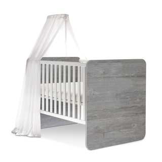 Mäusbacher Babybett Frieda 70 x 140 cm Grau