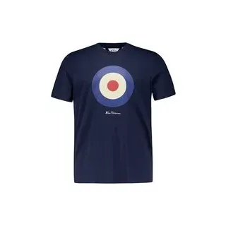 Ben Sherman Herren T-Shirt blau Baumwolle, blau, Frühjahr/Sommer 2026