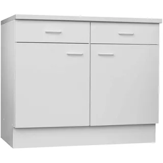 Menke Unterschrank TOP 100 x 85 x 60 cm Weiß