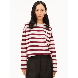 ARMEDANGELS Frankaa Bold Sweatshirt Rot XS