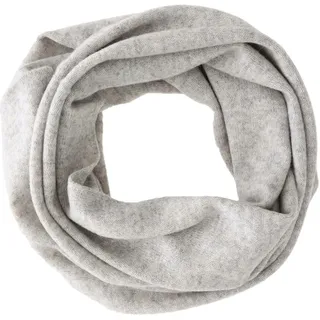 Loop ZWILLINGSHERZ grau (hellgrau, meliert) Damen Modetücher Loops Cashmere-Schal