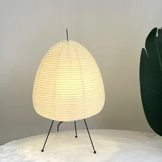 GUANSHAN Kreative Papier Tischlampe Minimalistische Art Papier Nachtlicht Gemütliche Nachttischlampe Tischbeleuchtung Dekorative Tischlampe Stimmung Tischlicht Für Schlafzimmer, Wohnzimmer