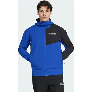 Adidas Herren Terrex Multi Soft shell Jacket, Semi Lucid Blue/Black, S