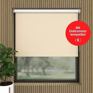 Verdunkelungsrollo  (B x H: 200 x 190 cm, Sand)