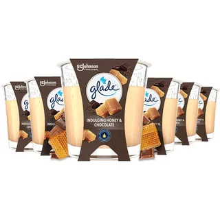 Glade Honey & Chocolate Duftkerze 112 g bronze