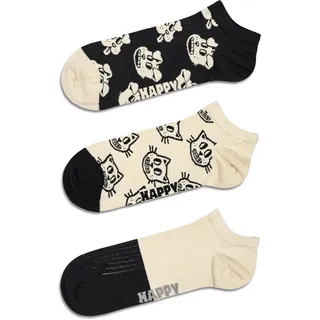 Happy Socks Lustige Socken mit Tiermuster für Herren und Damen, 36-40 & 41-46, Lamas, Leo, Flamingo - 36-40