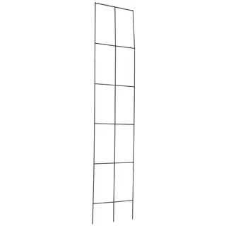 Windhager Rankgitter für Kletterpflanzen, Gitterspalier für Hauswände in anthrazit, 1 St., Rankhilfe inkl. Befestigung, erhältlich in unterschiedlichen Größen grau