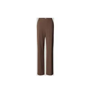 Hose aus Viskose-Mix Modell 'Bai Roy', Schoko Melange, 40