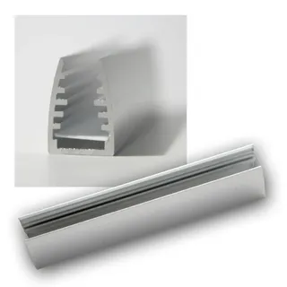 world-trading-net LED Alu-Glaskanten-Profil eloxiert 7cm zugeschn.