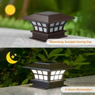 1-watt-solar-led-gartenleuchte Mit Integrierter, Empfindlicher Steuerung, 600-mah-hochleistungsakku, Ip55-wasserbeständig