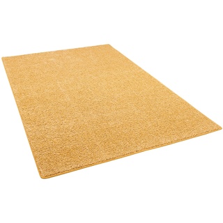 Snapstyle Hochflor Velours Teppich Mona (100x300, curry)