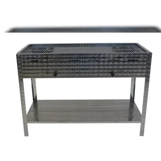 Holzkohlegrill, groß, B: 1140 x T: 530 x H: 830 mm