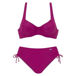 LASCANA Bügel-Bikini Damen Fuchsia 44 Cup F