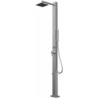 Eclipse MELE silber Gartendusche