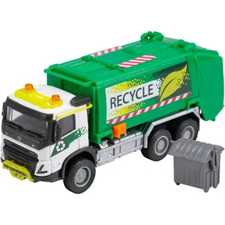 MAJORETTE MPNR - Volvo FMX Truck Garbage Collector grün 1:32