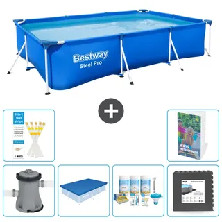 Bestway Steel Pro Rechteckig - 300x201x66 Cm - 7-teilig  S238