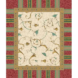 Bassetti Tischdecke Tischset Twill OPLONTIS, RB Rot