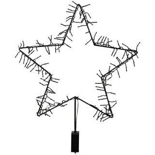 LED Stern CREATIV LIGHT "Weihnachtsstern, Weihnachtsdeko" Lampen Gr. Höhe: 100 cm, schwarz Dekofiguren