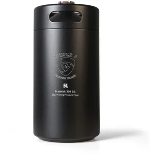 Mini Edelstahl Growler Ss Keg doppelwandig & isoliert 5l