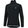 S schwarz-silber warme Softshell Radjacke für kalte und lange Herbst-Wintertouren Schwarz S