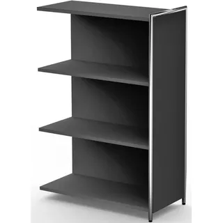 KERKMANN Aktenschrank Sideboard / Raumteiler Artline BXHxT 780x1150x380mm 2 Böden anthrazit