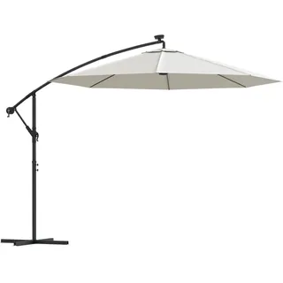 vidaXL Ampelschirm Ø 300 cm Beige